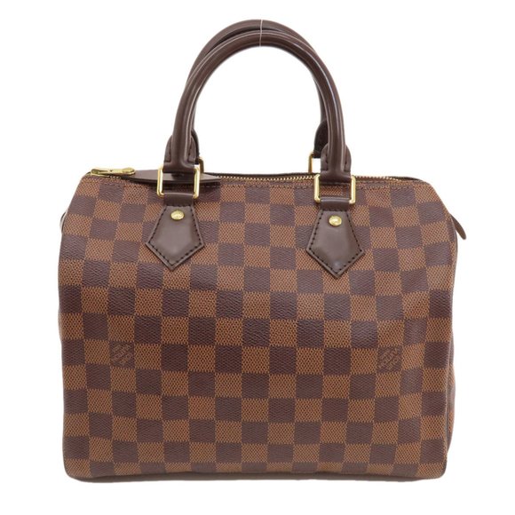 LOUIS VUITTON Brown Damier Speedy 25 Bag - Picture 2 of 11